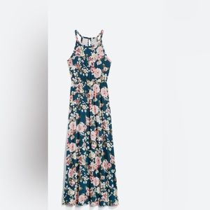 Floral Tropical Maxi Dress